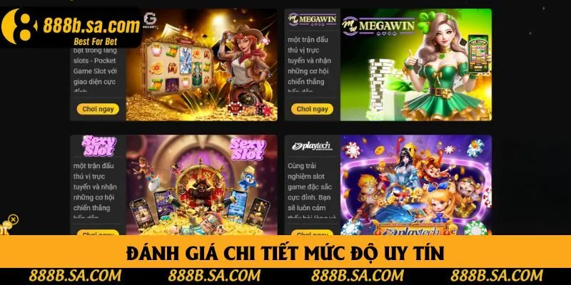 Đánh giá độ tin cậy của nổ hũ 888B Đánh giá độ tin cậy của nổ hũ 888B