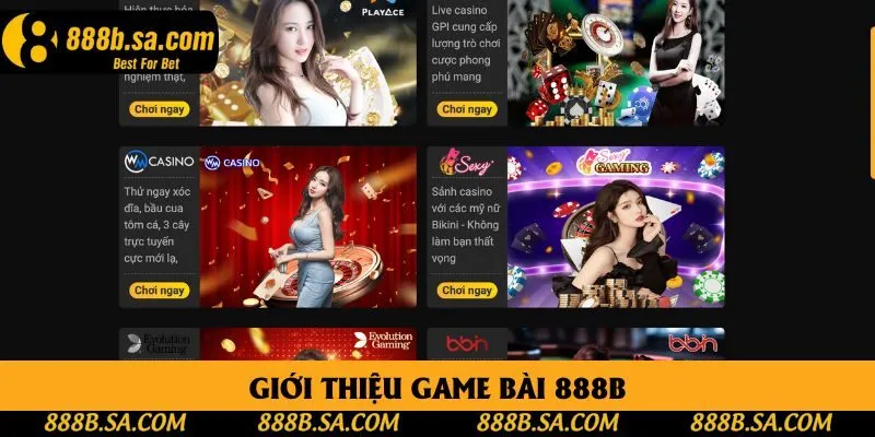 Giới thiệu game bài 888B Giới thiệu game bài 888B