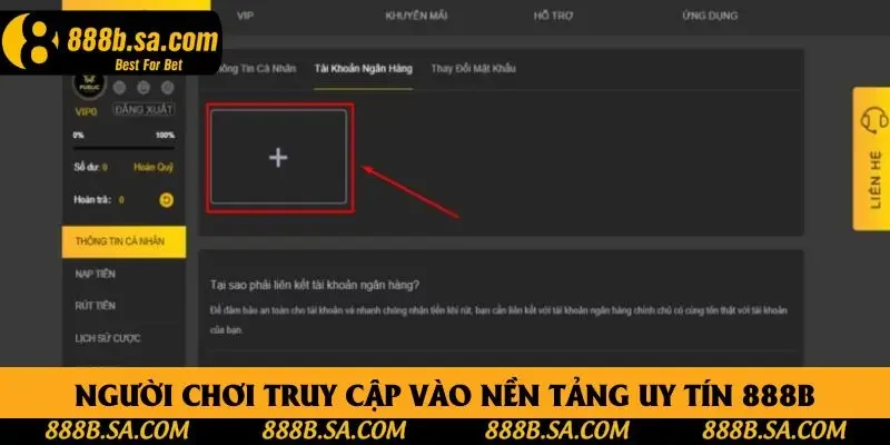 Người chơi truy cập vào nền tảng uy tín 888B Người chơi truy cập vào nền tảng uy tín 888B